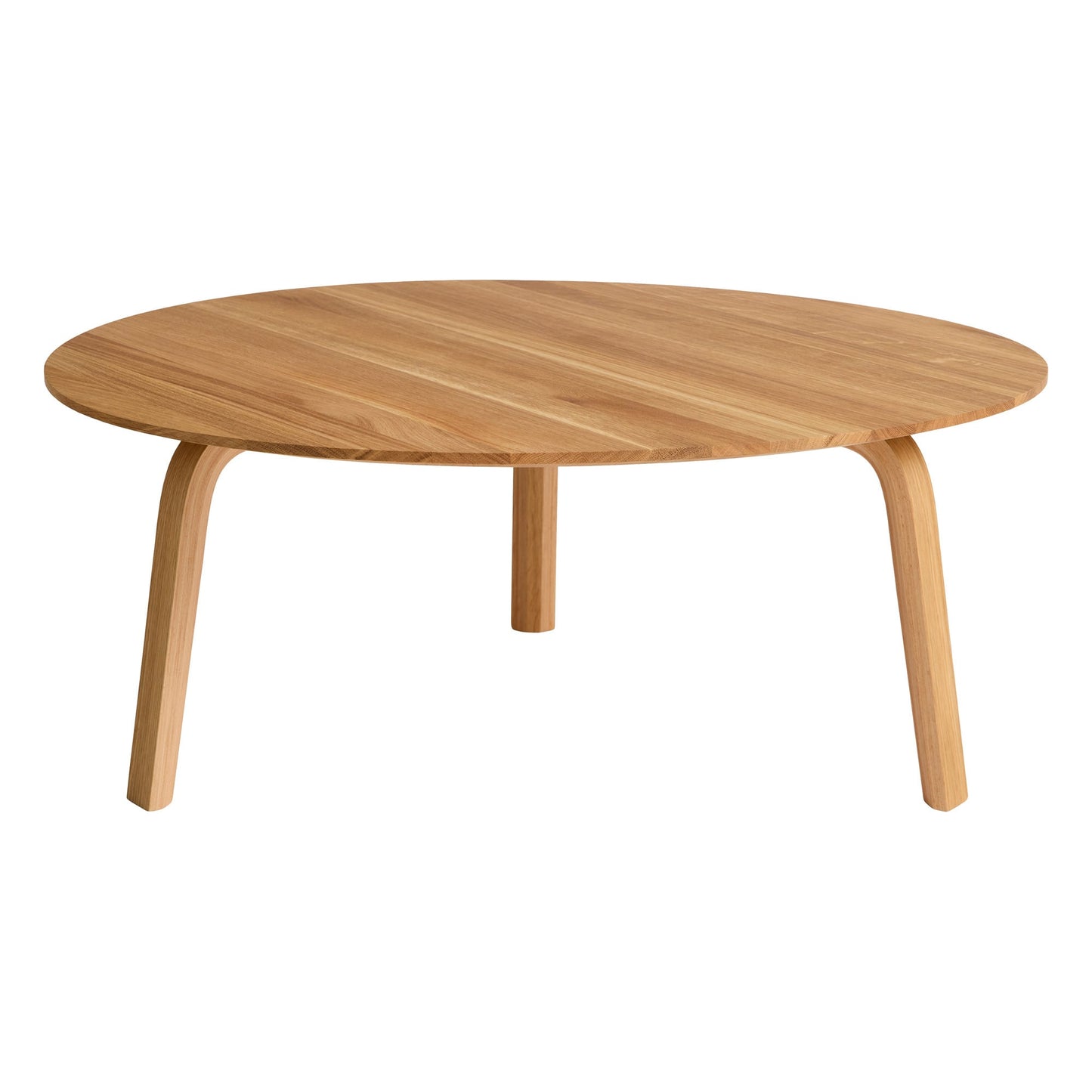 Bella coffee table 80 cm, low, oiled oak