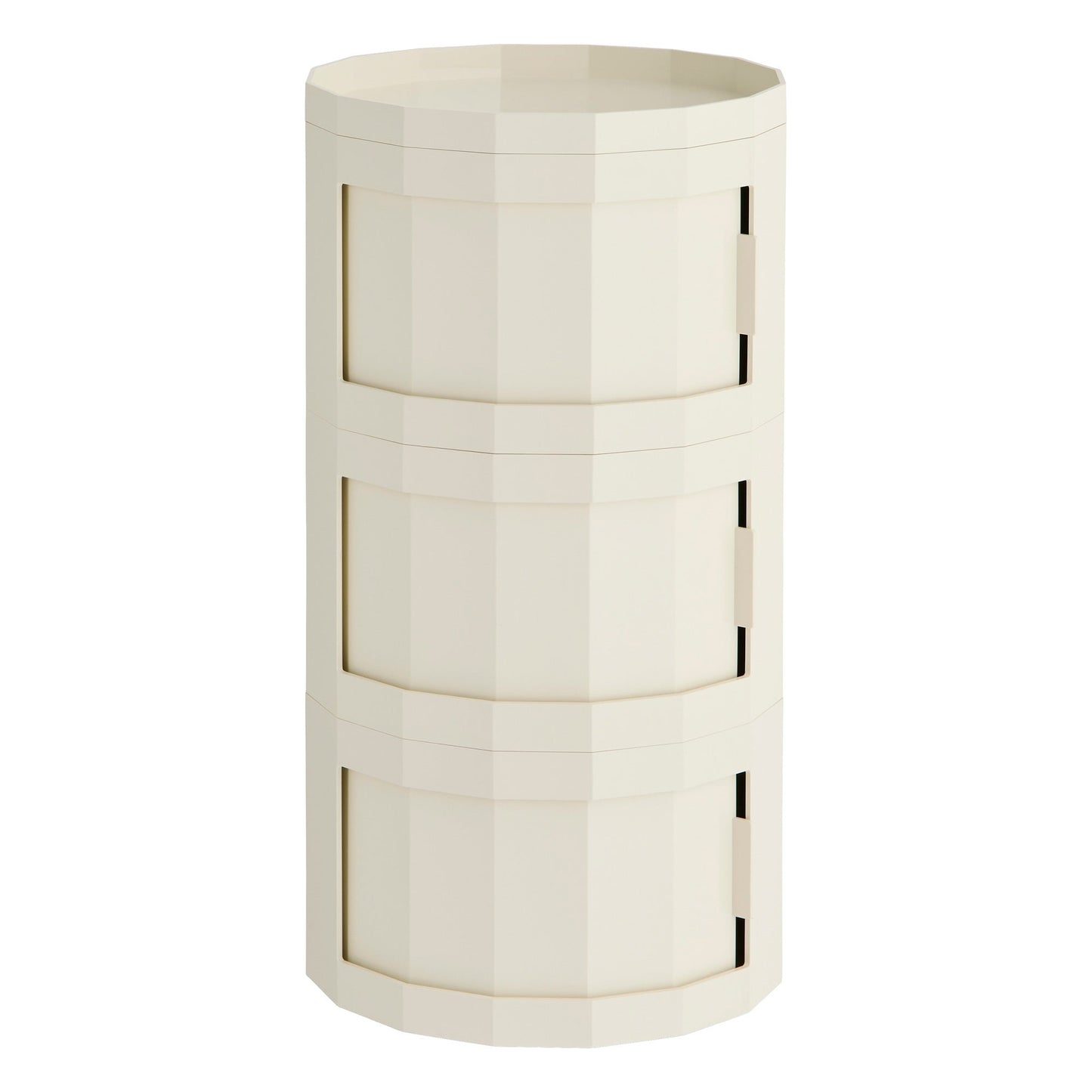 Facet cabinet 30, three doors, eggshell