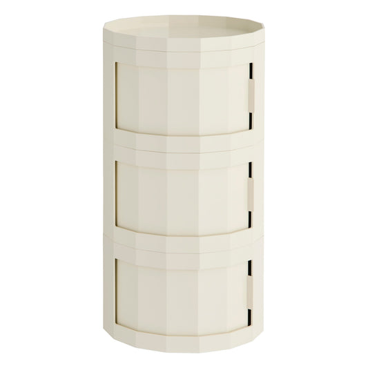 Facet cabinet 30, three doors, eggshell