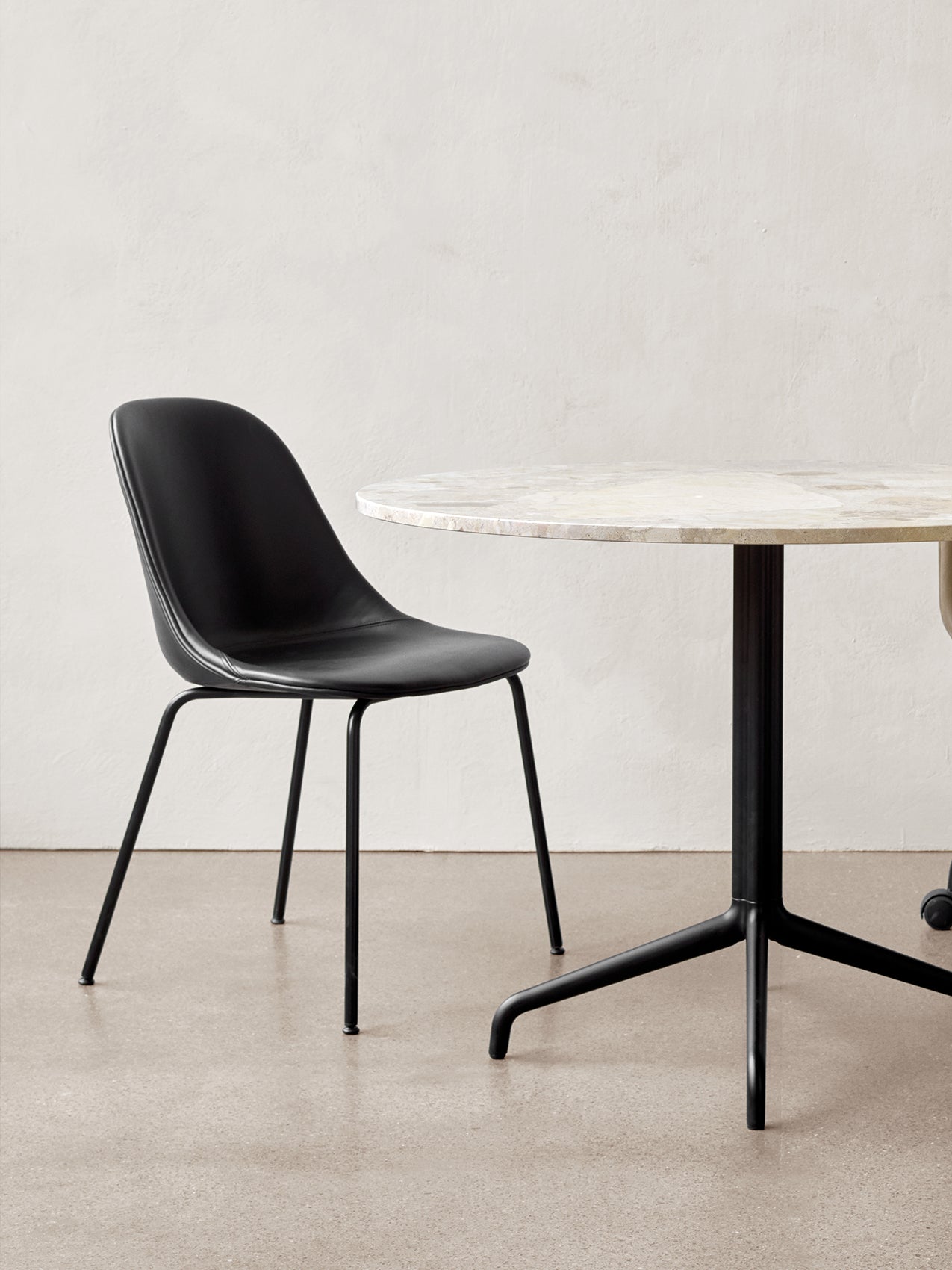 Harbour Side, Dining Chair, Steel Base, Plastic Shell