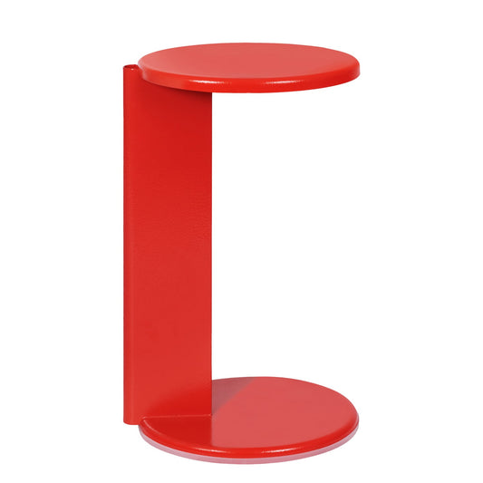 Lolly side table, traffic red
