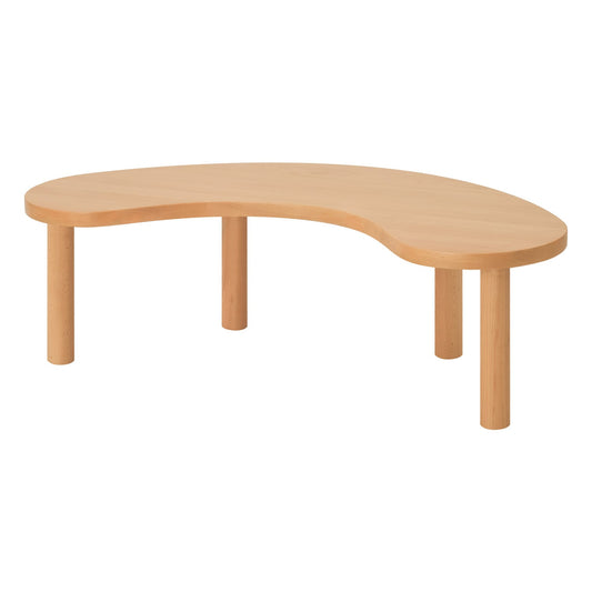 Worm coffee table, large, beech - beech
