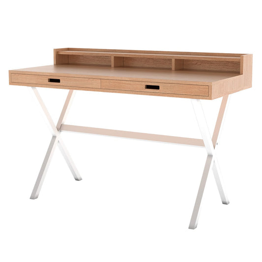 Hyppolite desk, oak - white