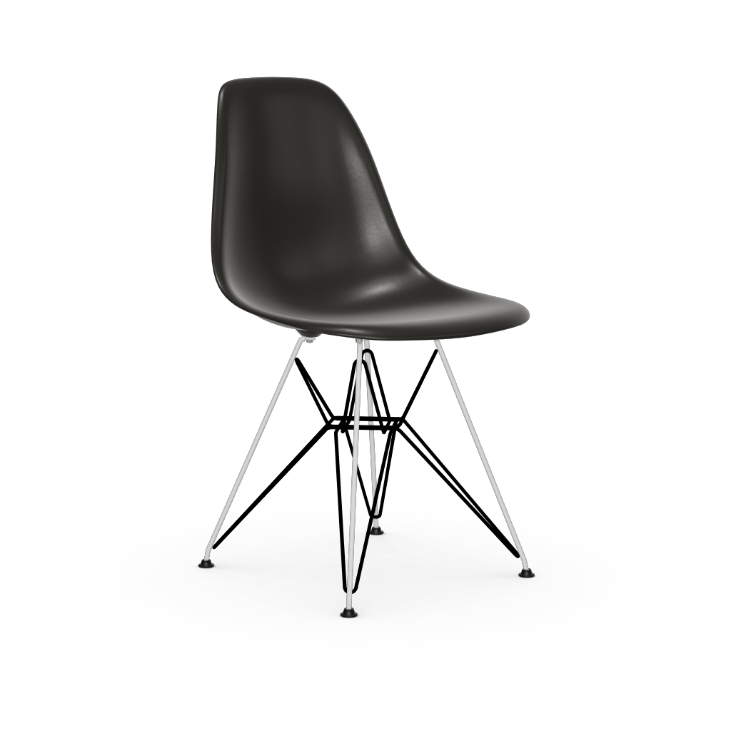 Eames Plastic Side Chair DSR (without upholstery).