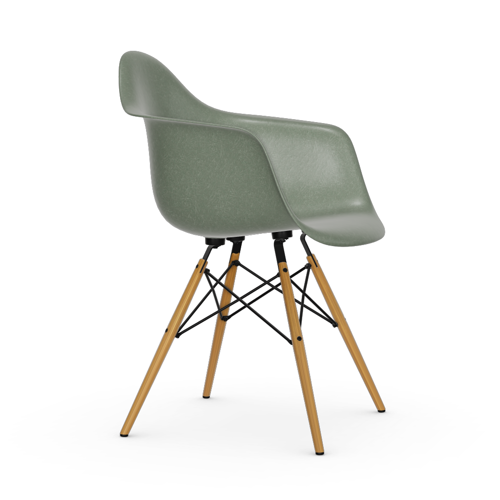 Eames Fiberglass Armchair DAW (without upholstery).