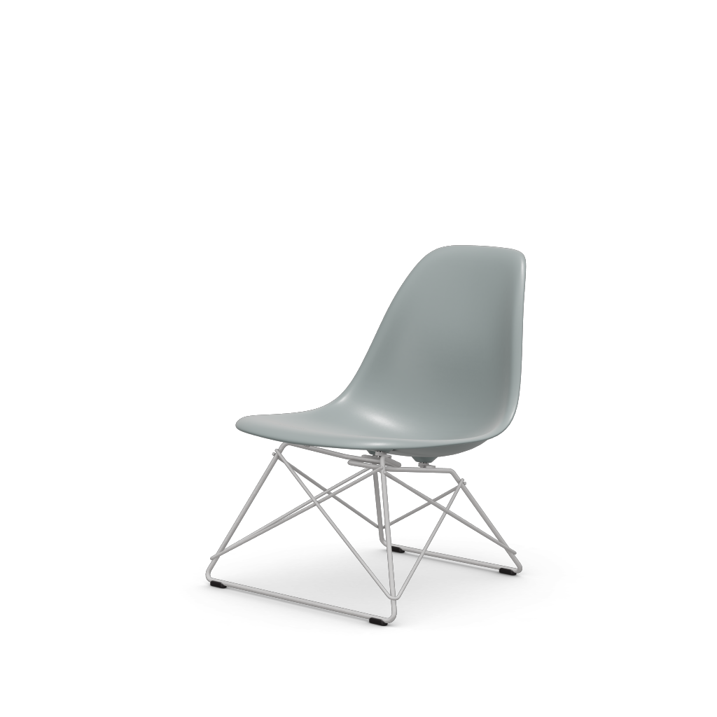 Eames Plastic Side Chair LSR (without upholstery).