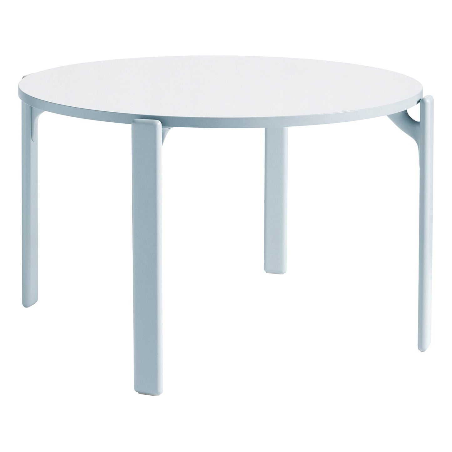 Rey table, 128 cm, slate blue - gull