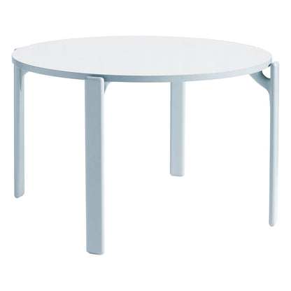 Rey table, 128 cm, slate blue - gull