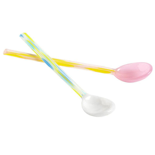 Glass spoons Flat (Request Info).