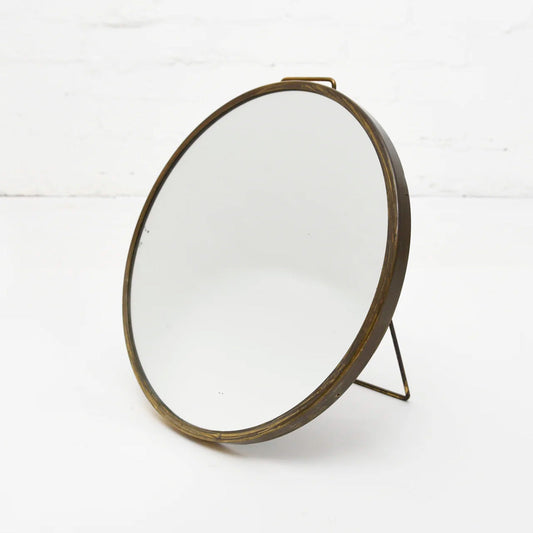 Artek #040 Vanity Table Mirror — brass