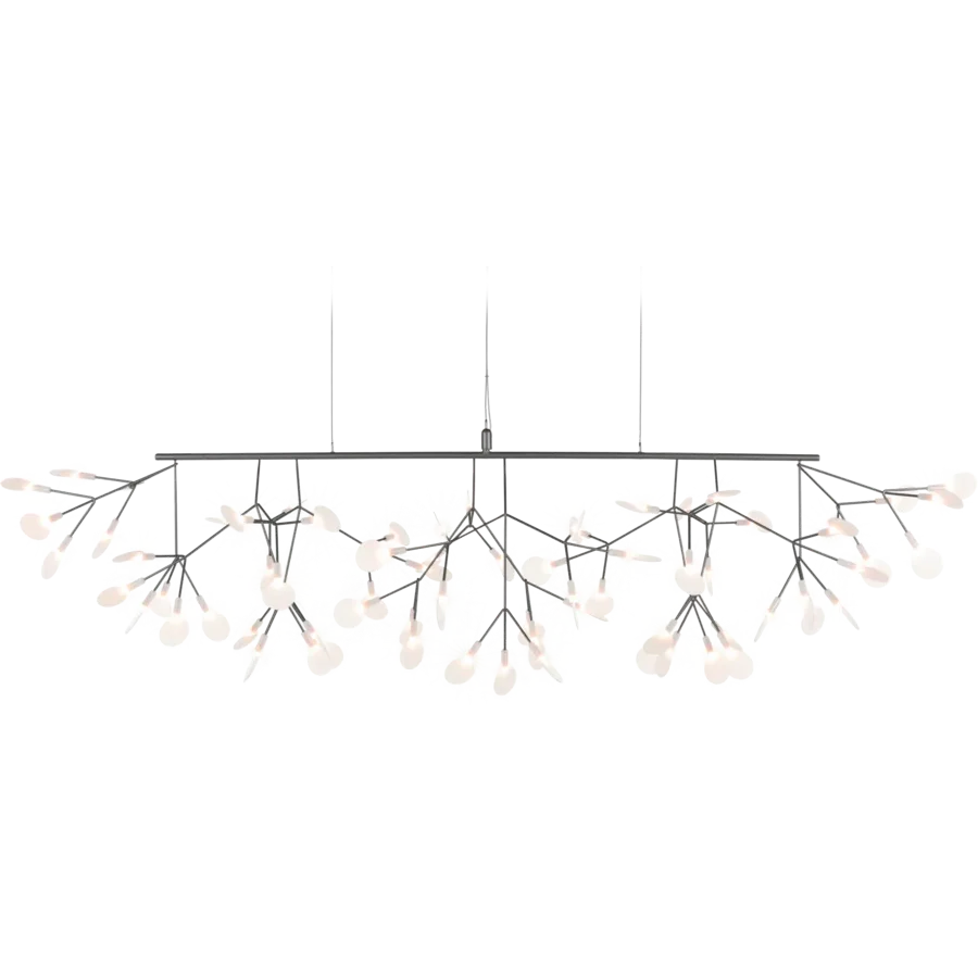 Heracleum III Linear Pendant Lamp by Moooi #Nickel