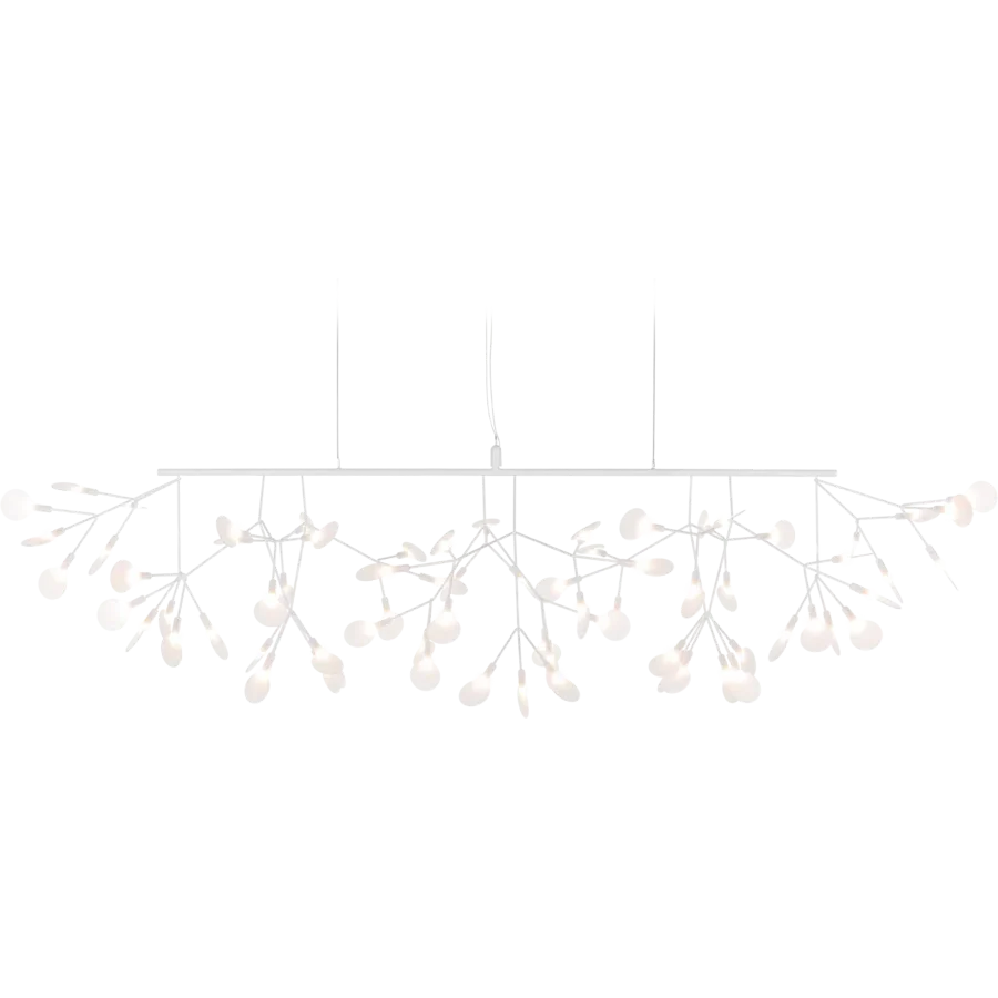 Heracleum III Linear Pendant Lamp by Moooi #White