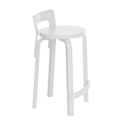 Artek High Chair K65 — white lacquered