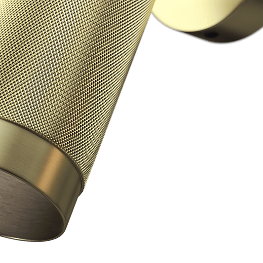 Edgeform Holster Wall Lamp Brass