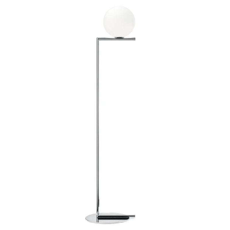 IC F1 floor lamp by Flos #chrome #