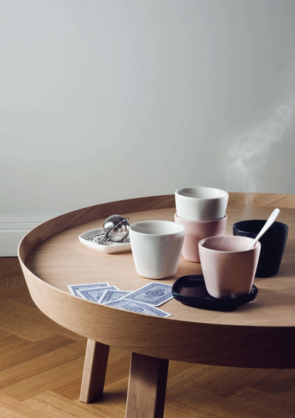 Around coffee table, large, oak