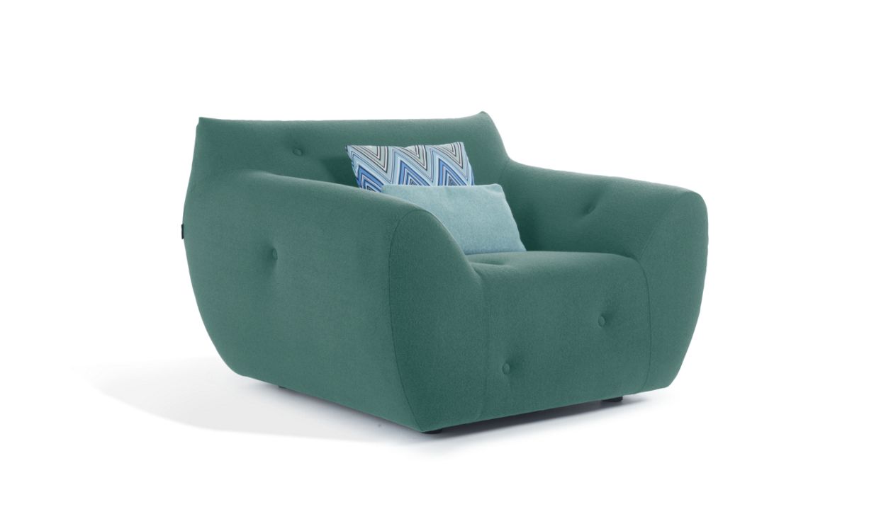 INFORMEL OUTDOOR ARMCHAIR WITH LOW BACK by Roche Bobois