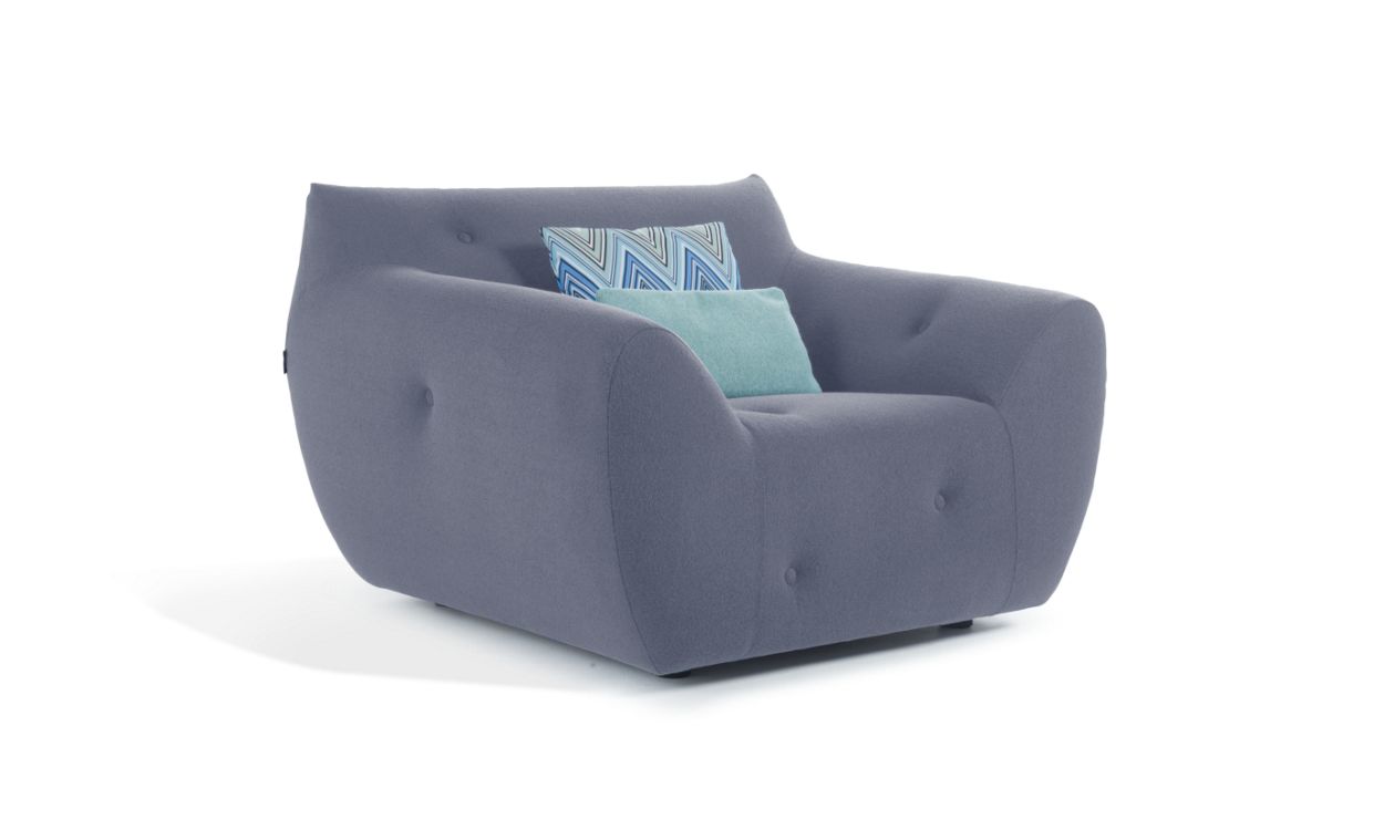 INFORMEL OUTDOOR ARMCHAIR WITH LOW BACK by Roche Bobois