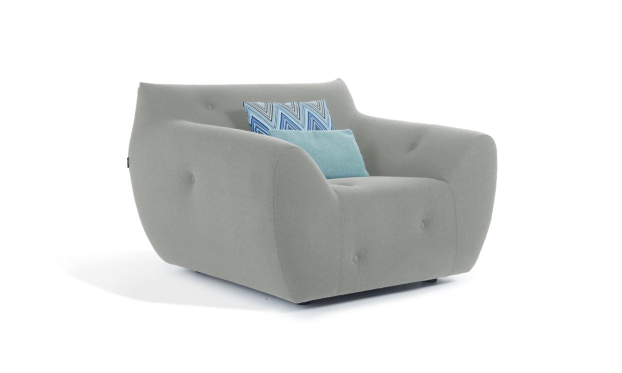 INFORMEL OUTDOOR ARMCHAIR WITH LOW BACK by Roche Bobois