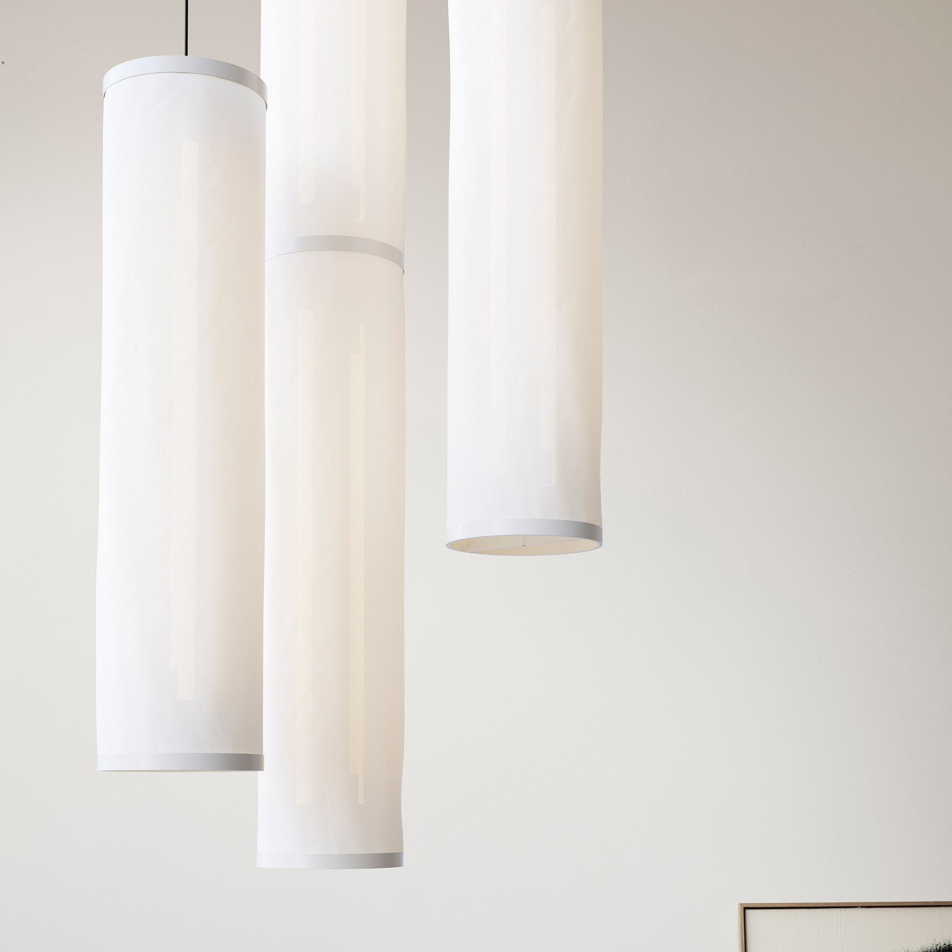 Suspension Lamp Isol 45/126 by Astep #Cream
