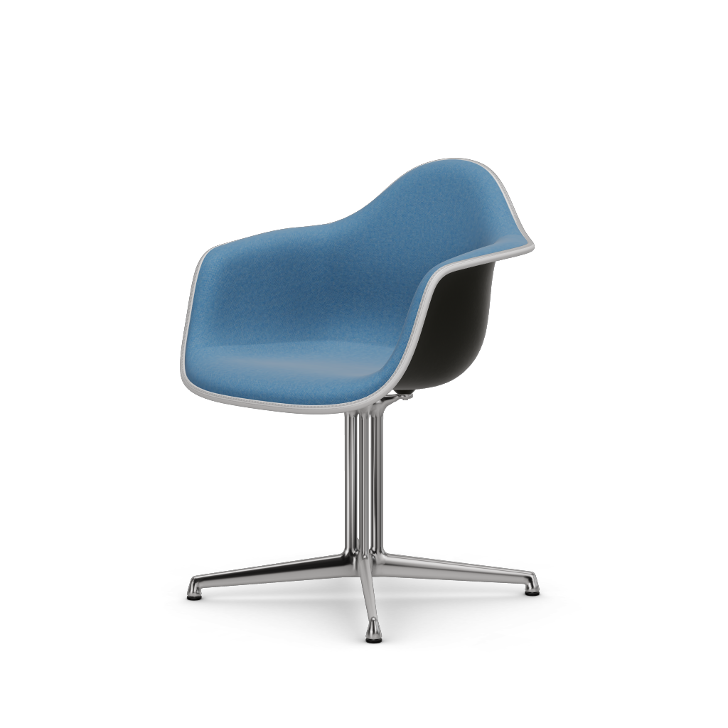Eames Plastic Armchair DAL (with full upholstery)