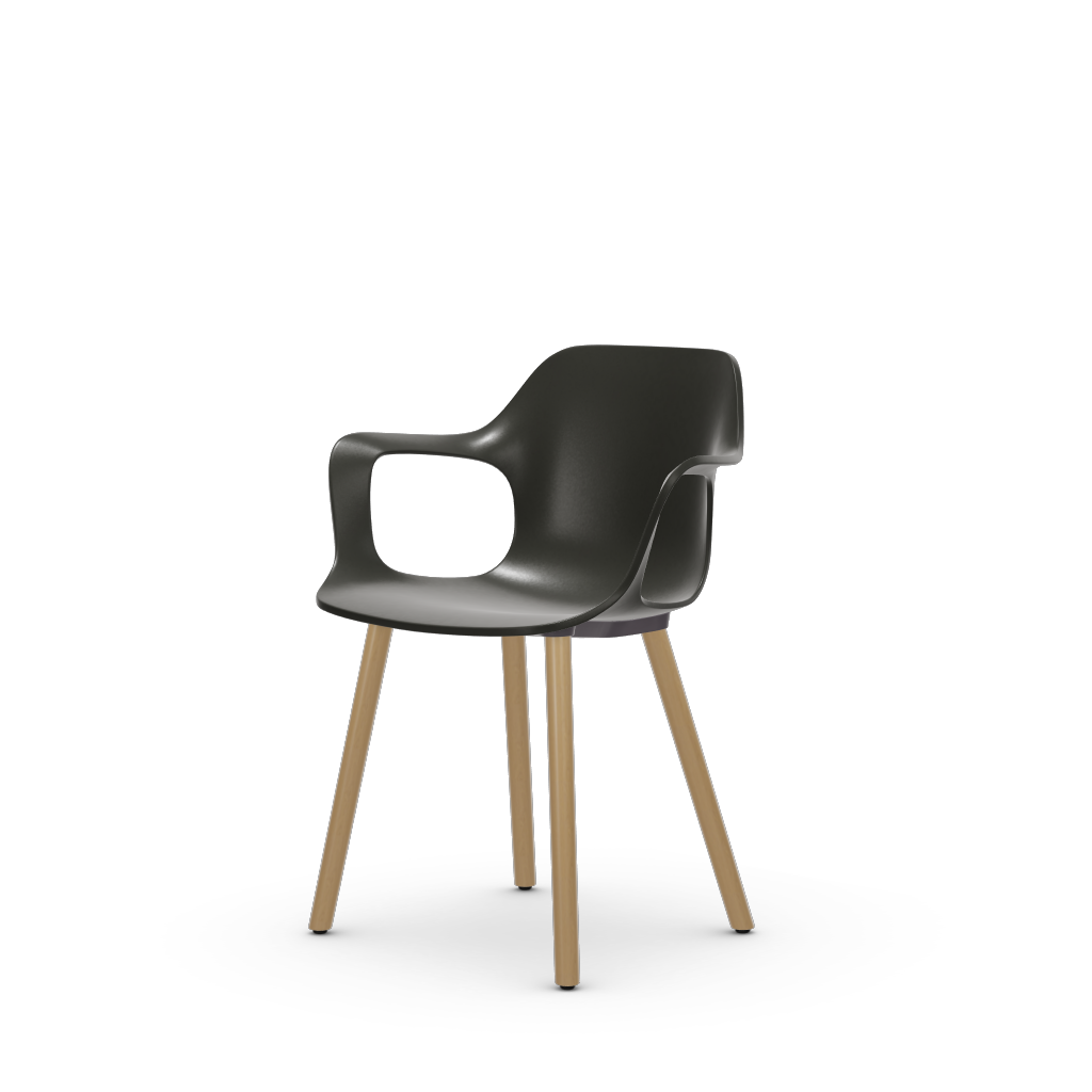 HAL RE Armchair Wood (without seat upholstery).