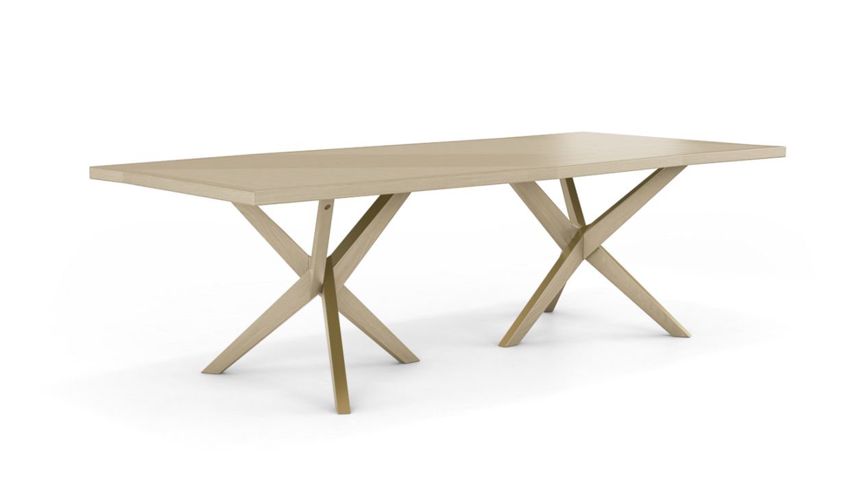 JANE DINING TABLE + BRASS by Roche Bobois