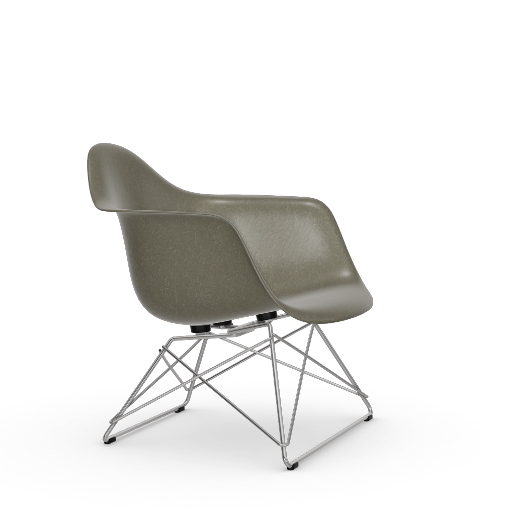 Eames Fiberglass Armchair LAR (without upholstery).