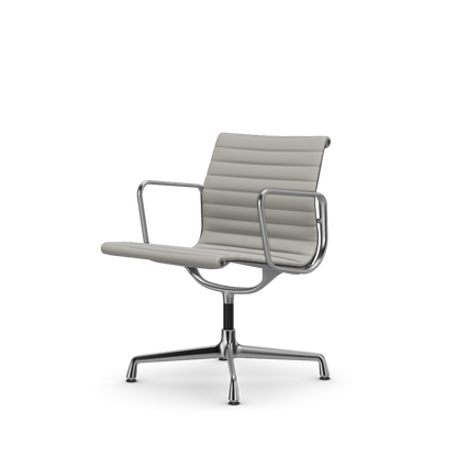 Aluminium Chairs EA 108 swivel – Conference (Cover material - Fabric Leather)