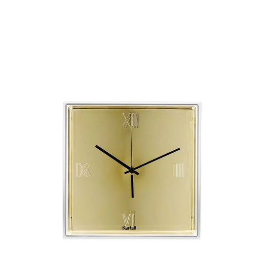 [Overseas Stock] TIC&TAC METAL Wall Clock - Gold