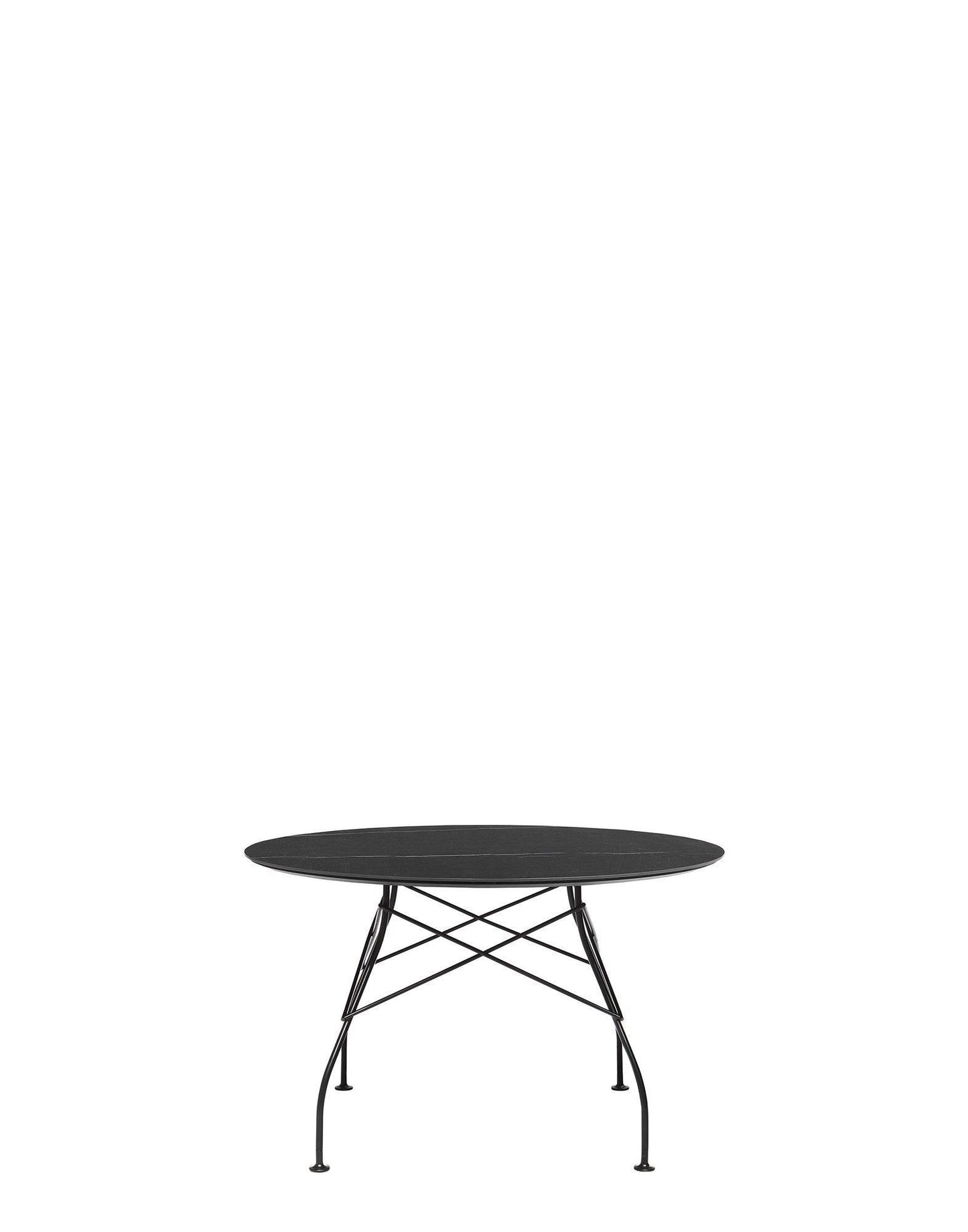 Glossy Marble Round Table.
