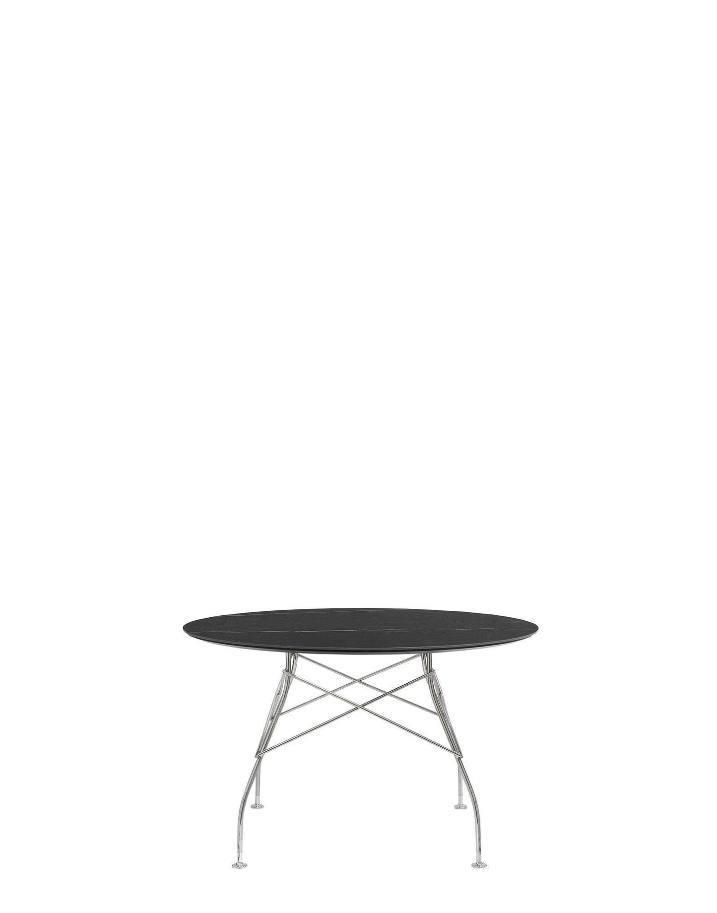 Glossy Marble Round Table.