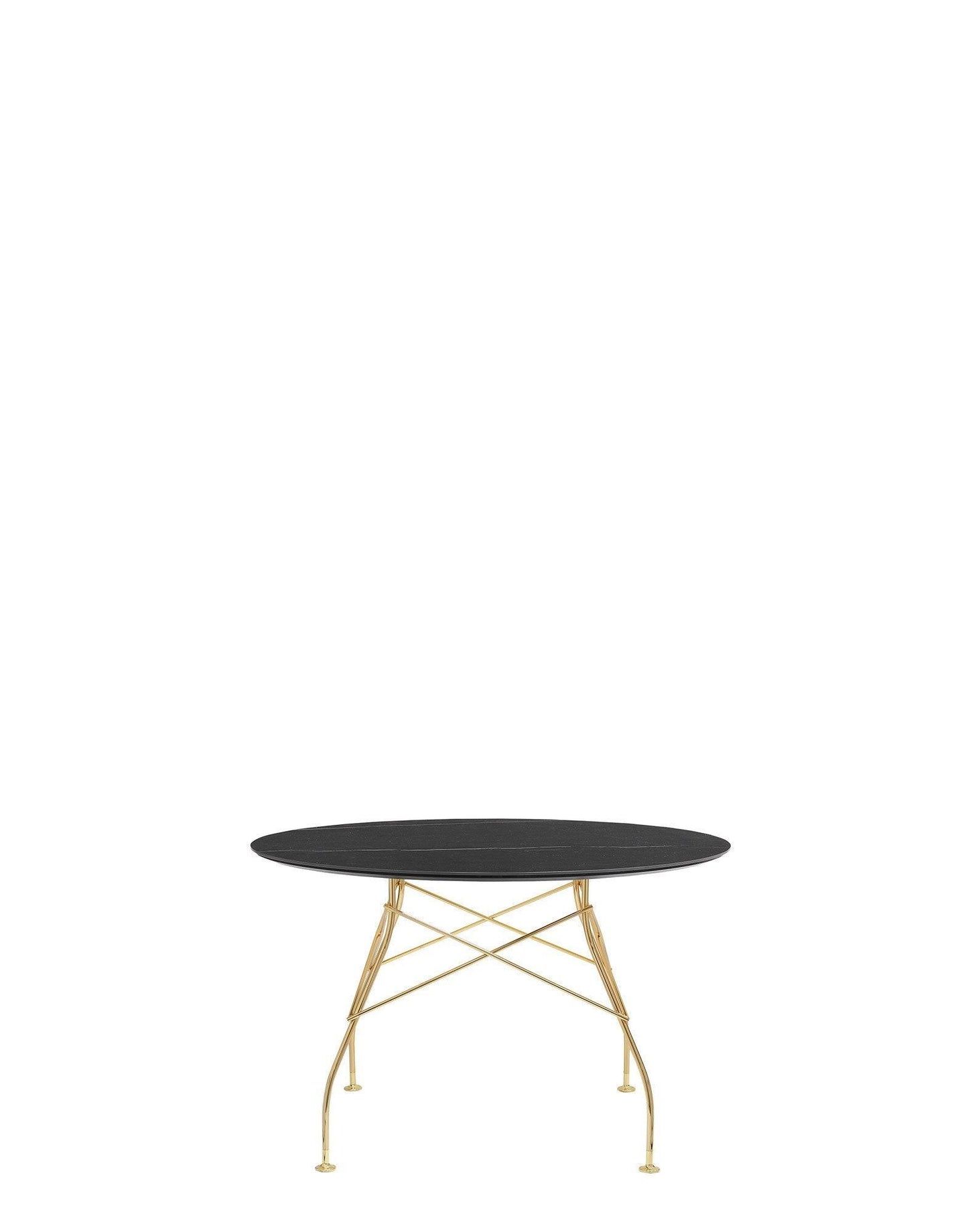 Glossy Marble Round Table.
