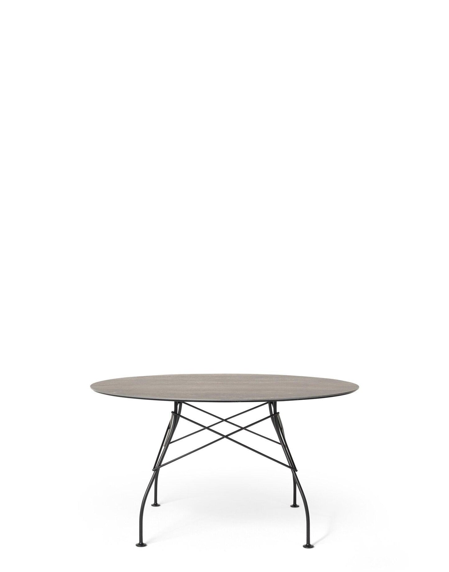 Glossy Outdoor Round Table.