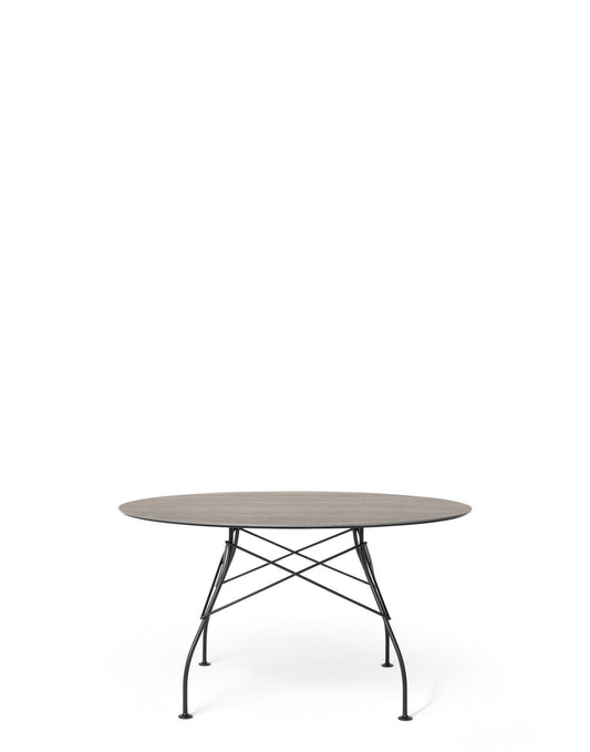 Glossy Outdoor Round Table.