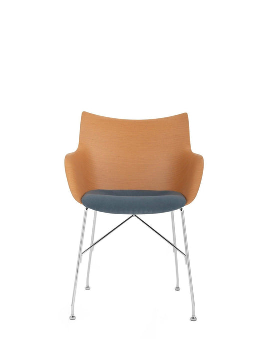 Q/WOOD Armchair (Seat Upholstery).