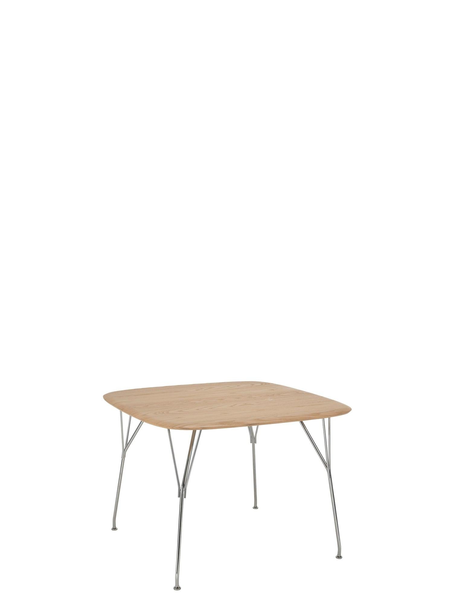 Viscount Of Wood Square Table.