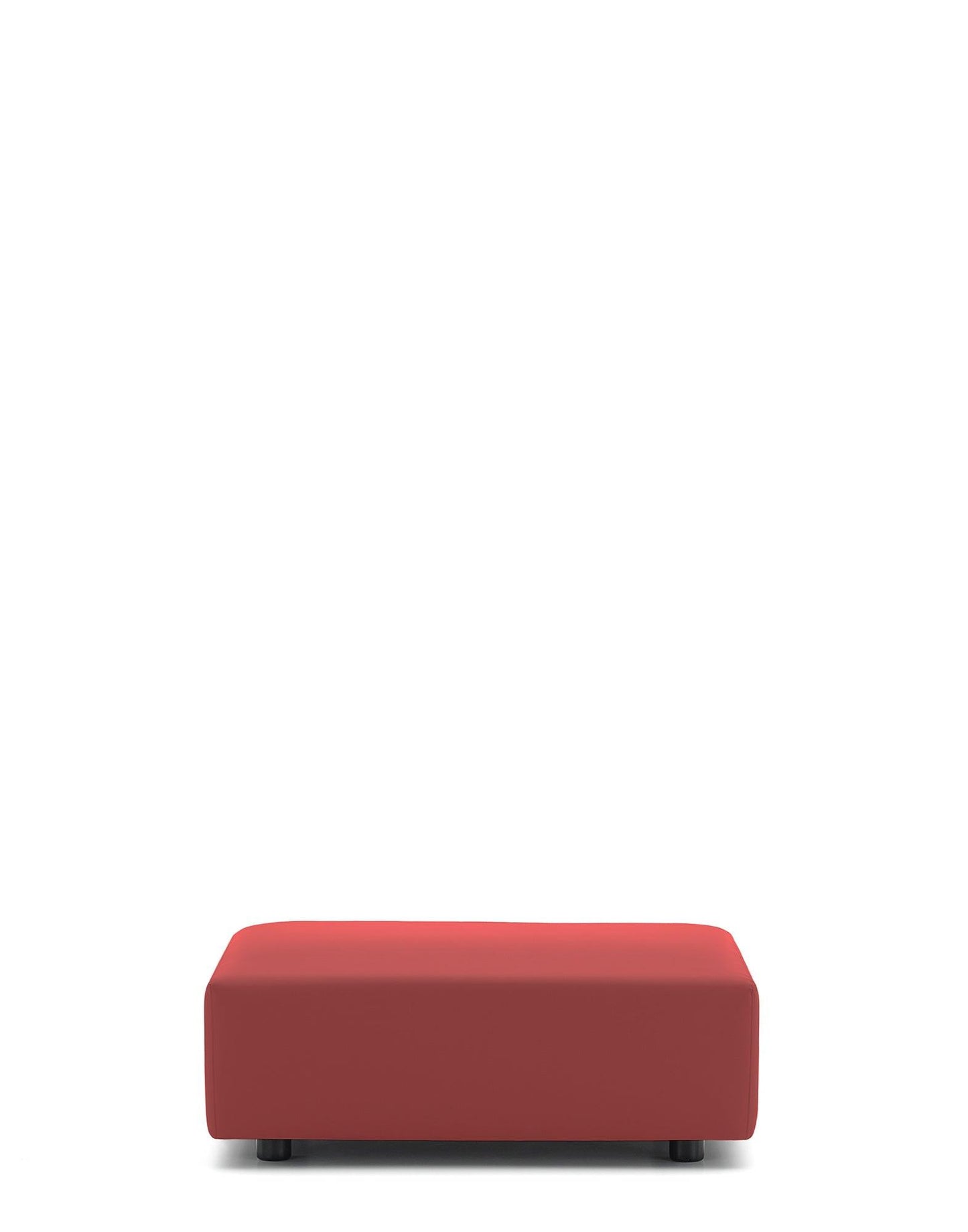 Plastics Tech Fabric Pouf.