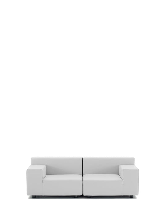 Plastics Tech Fabric Two-Seater Sofa.