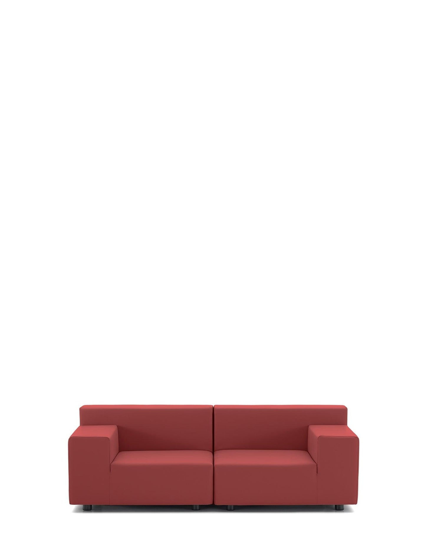 Plastics Tech Fabric Two-Seater Sofa.