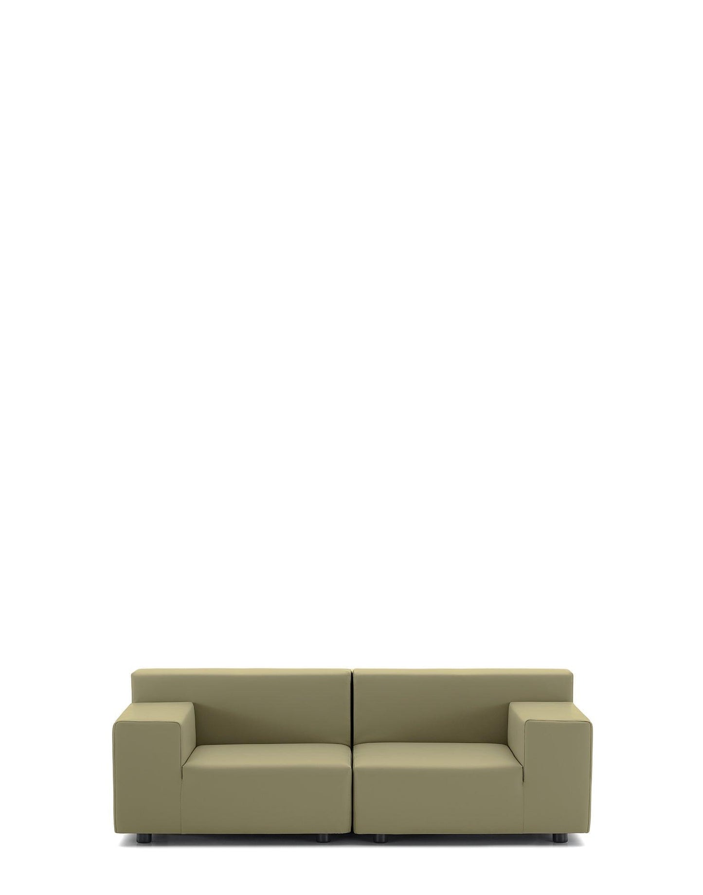 Plastics Tech Fabric Two-Seater Sofa.