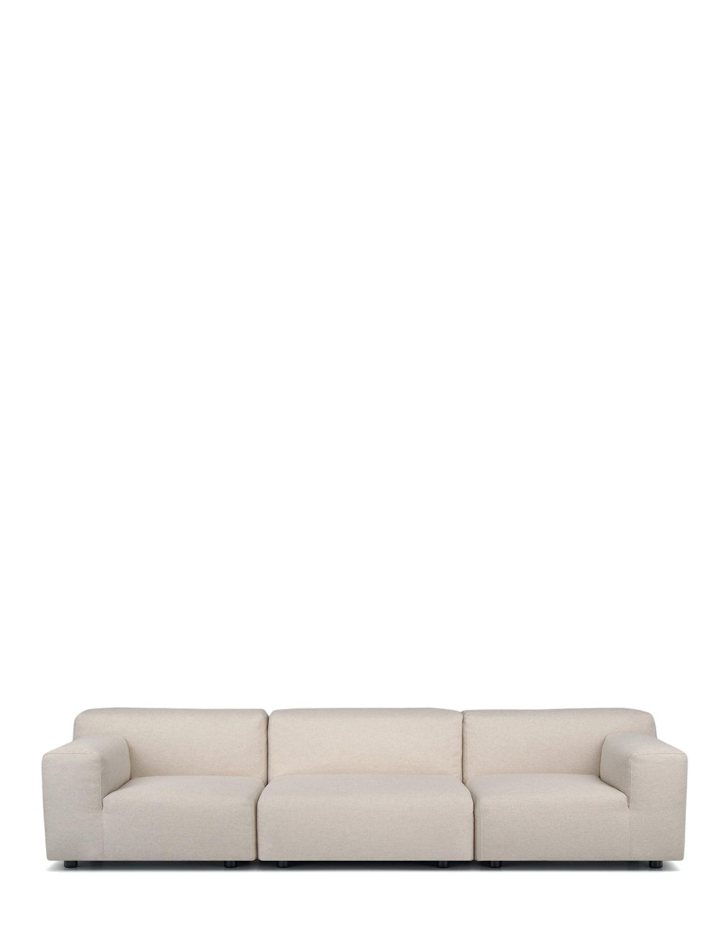 Plastics Duo Three-Seater Sofa Nilo.
