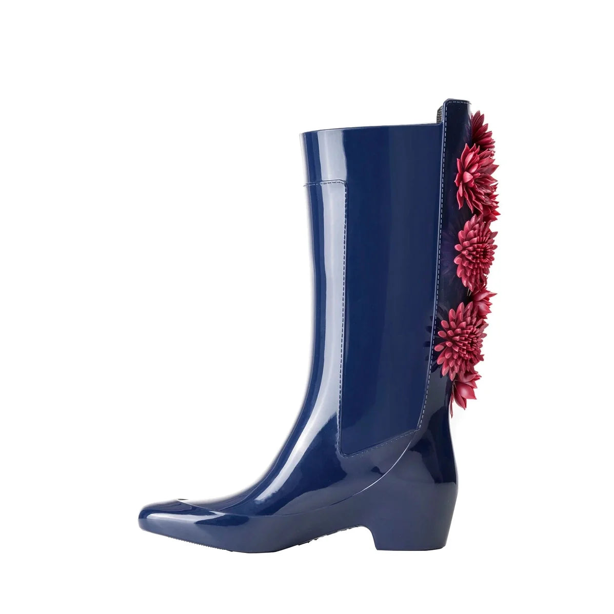 Barbarella Flowers Rain Boots.