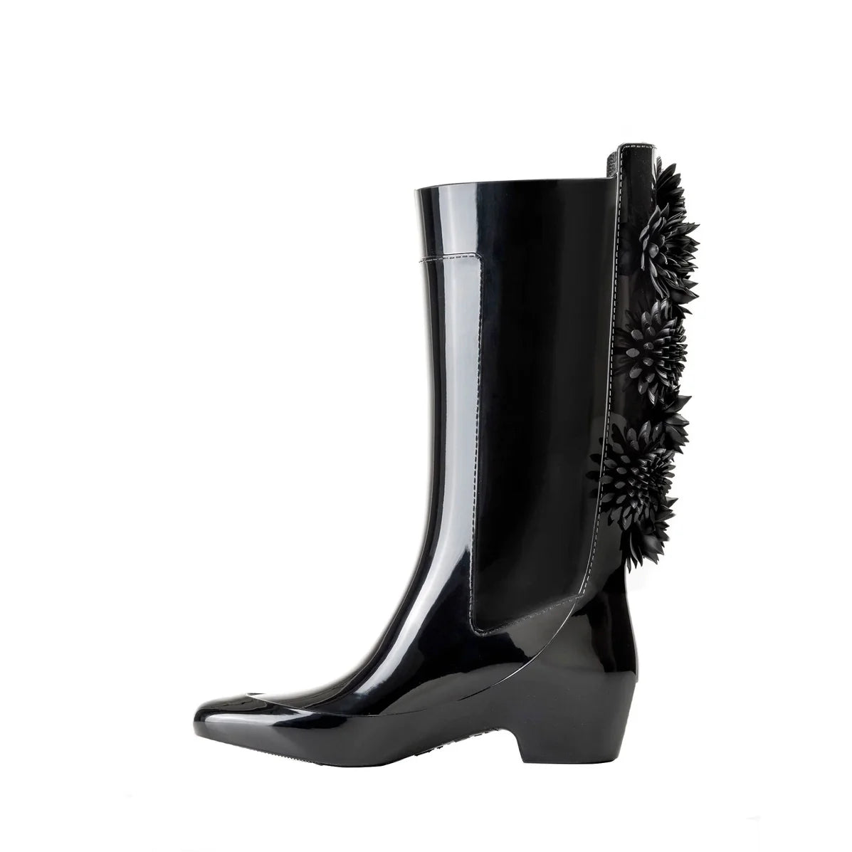 Barbarella Flowers Rain Boots.