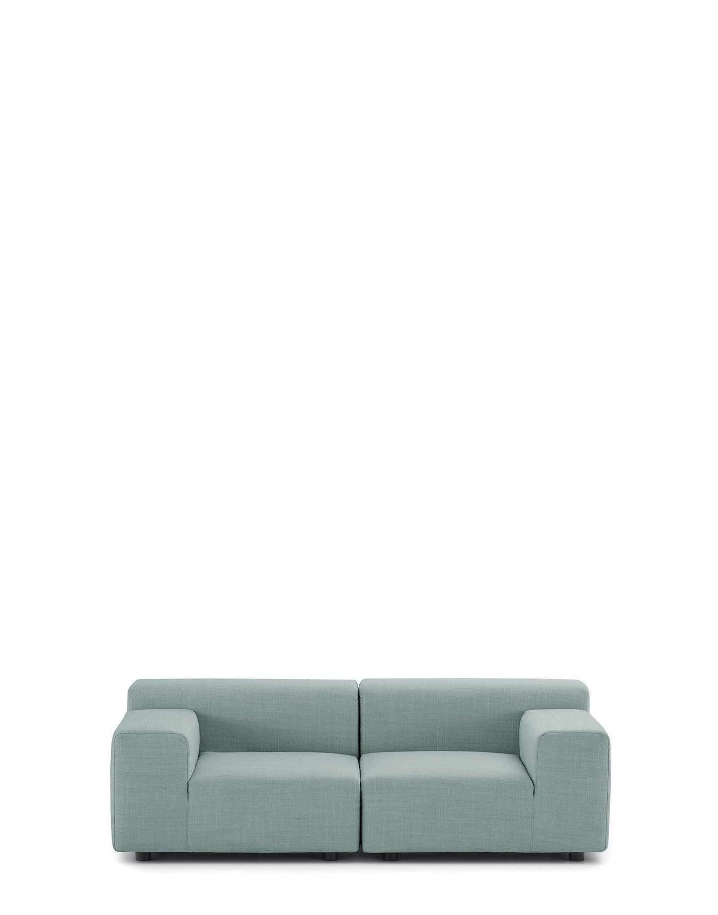 Plastics Outdoor Two-Seater Sofa.