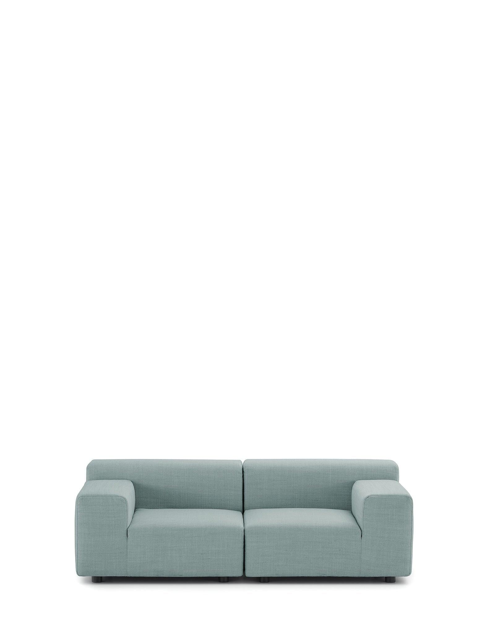 Plastics Outdoor Two-Seater Sofa.