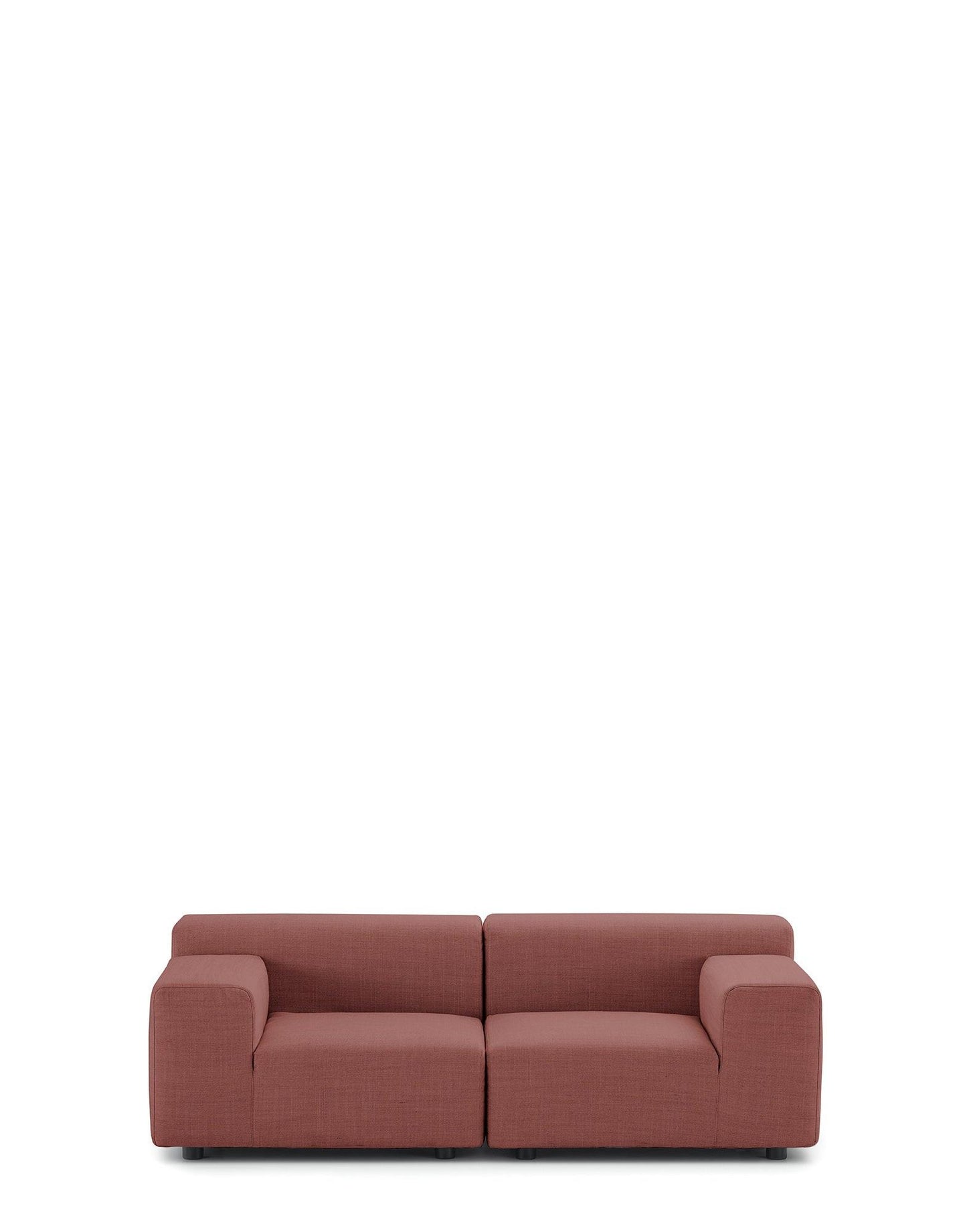 Plastics Outdoor Two-Seater Sofa.