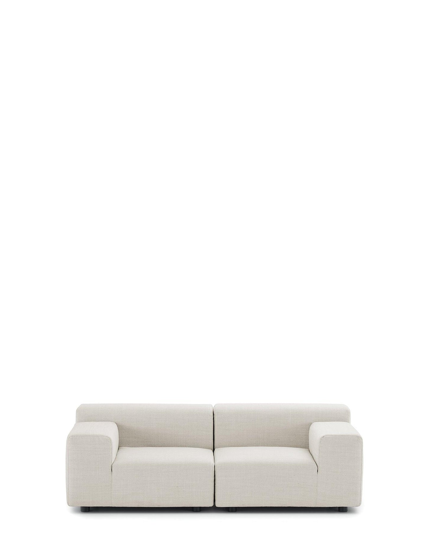 Plastics Outdoor Two-Seater Sofa.