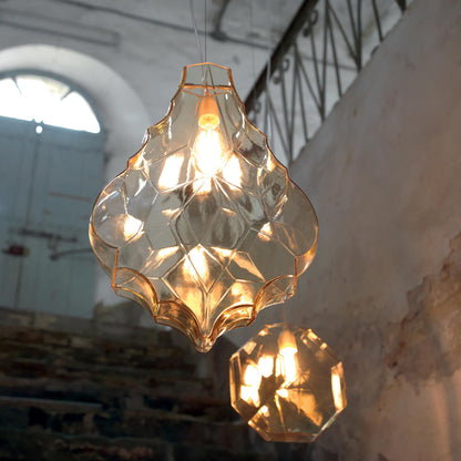 24 KARATI SE113 - Glass pendant lamp.