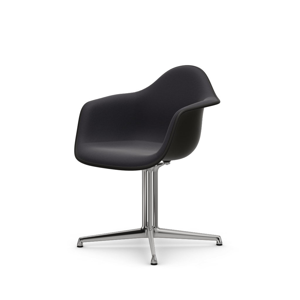 Eames Plastic Armchair DAL (with full upholstery)